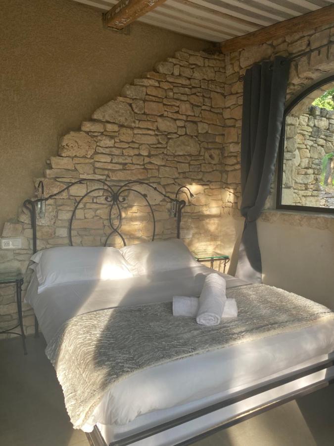 Hotel Lou Caleu Restaurant Le Rocher Des Abeilles Saint-Martin-de-Castillon Zewnętrze zdjęcie