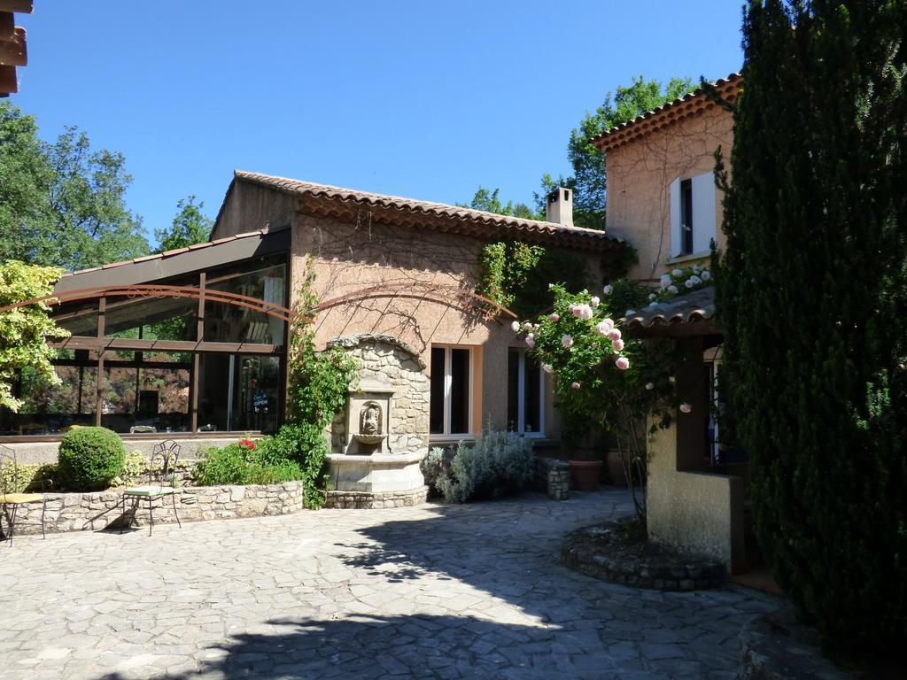 Hotel Lou Caleu Restaurant Le Rocher Des Abeilles Saint-Martin-de-Castillon Zewnętrze zdjęcie